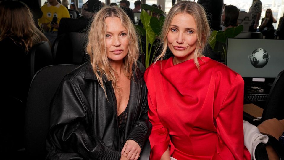 Gegensätzliche Styles: Kate Moss und Cameron Diaz