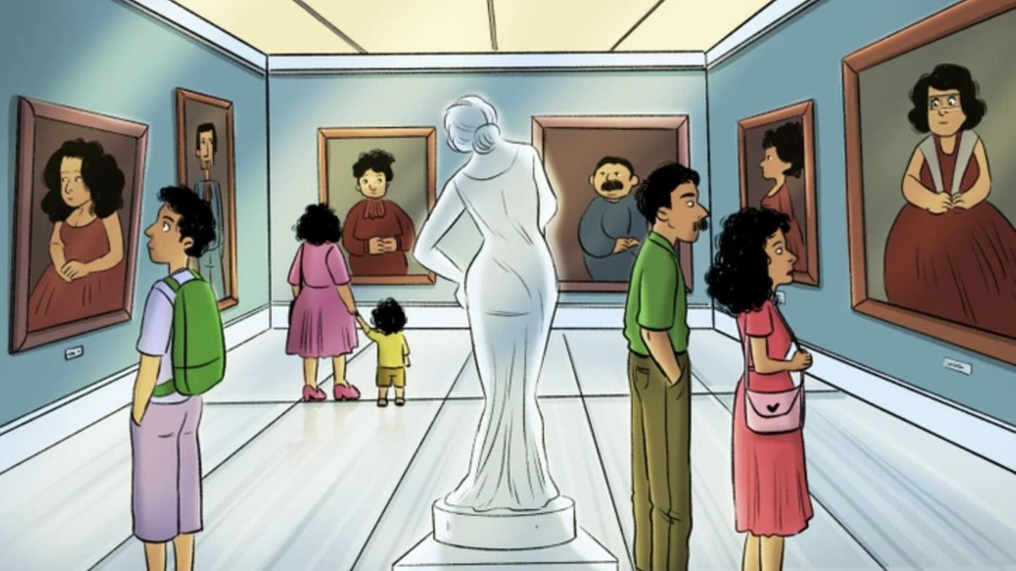 Suchbild-Nur-die-wenigsten-entdecken-die-versteckte-6-Person-im-Museum