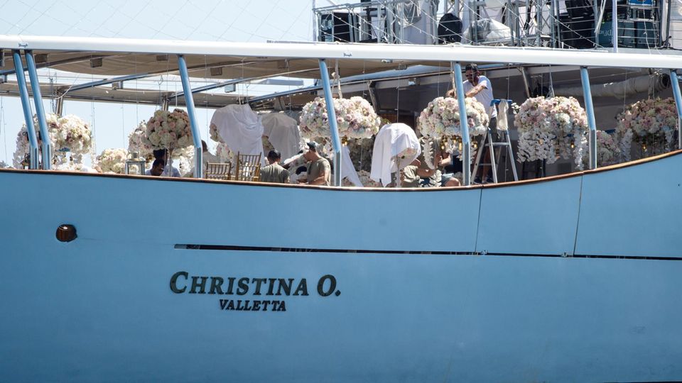 An Bord der "Christina O." schlossen Heidi Klum und Tom Kaulitz 2019 den Bund fürs Leben.