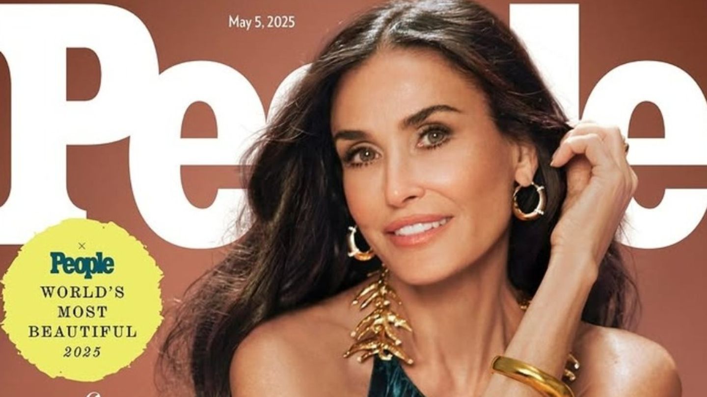 Demi Moore ist die "Schönste der Welt": Mit 62 als Schönheitsikone gefeiert