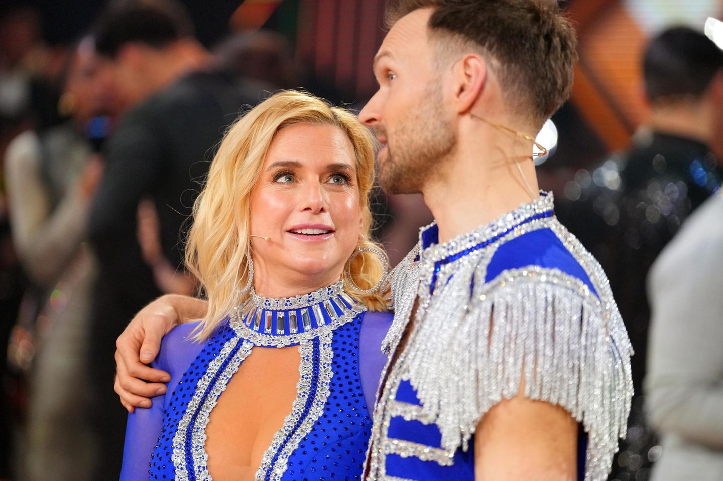 Jeanette Biedermann und Vadim Garbuzov