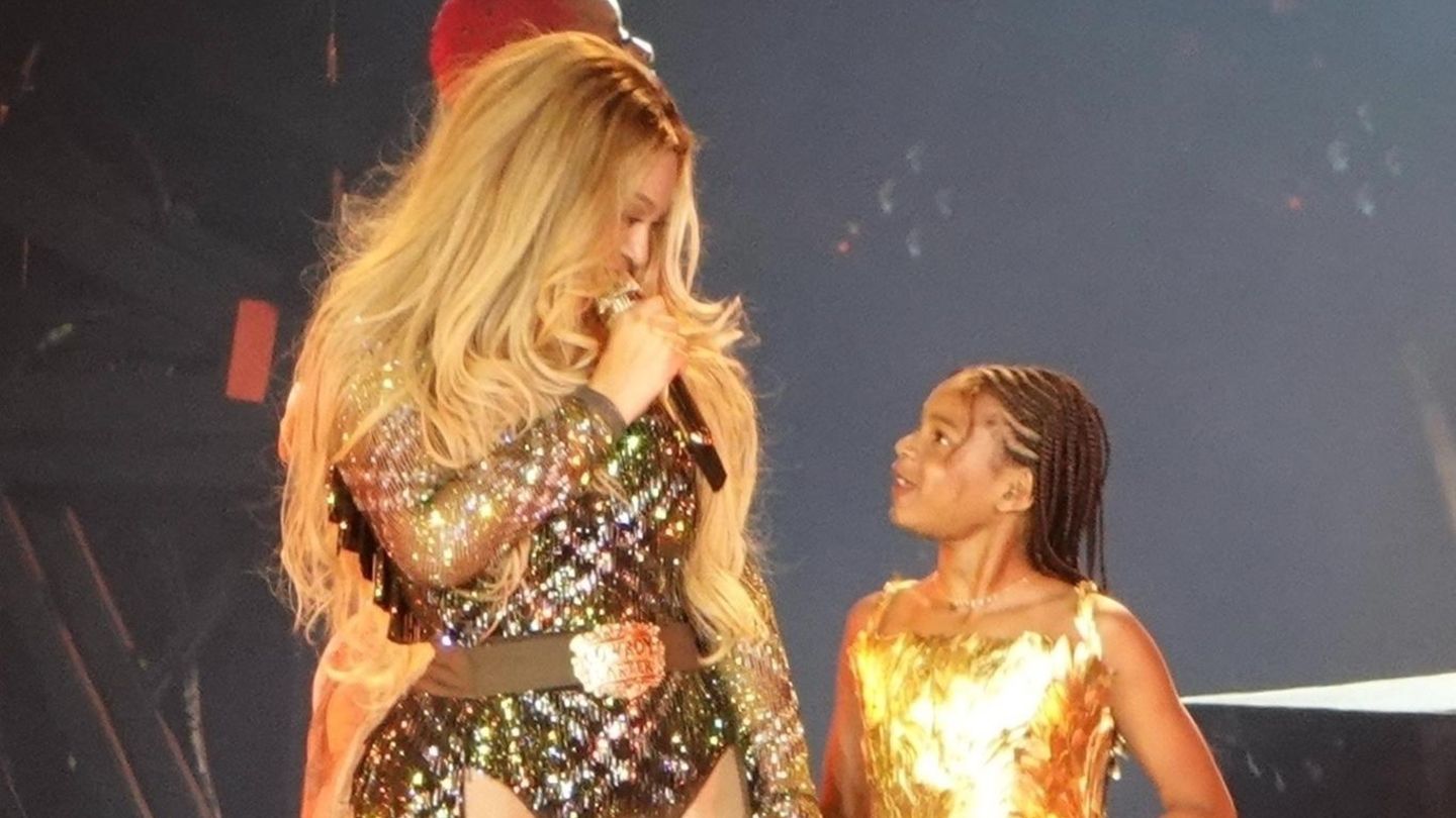 Beyoncé: Seltenheit! Sie holt Tochter Rumi bei Konzert auf die Bühne ...