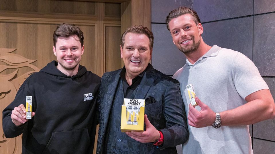 Vincent Constantin, Ralf Dümmel und Christopher Calvin