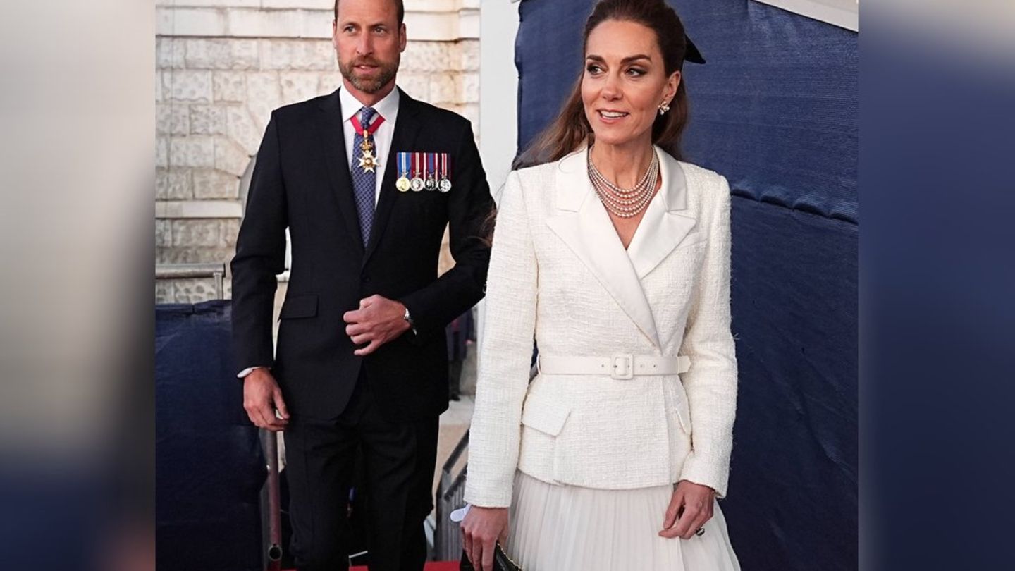 Prinzessin-Kate-Zweiter-strahlender-Auftritt-in-Wei-