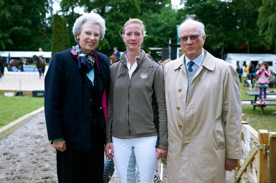 Prinzessin Benedikte, Prinzessin Nathalie und Prinz Richard Ende Mai 2011.