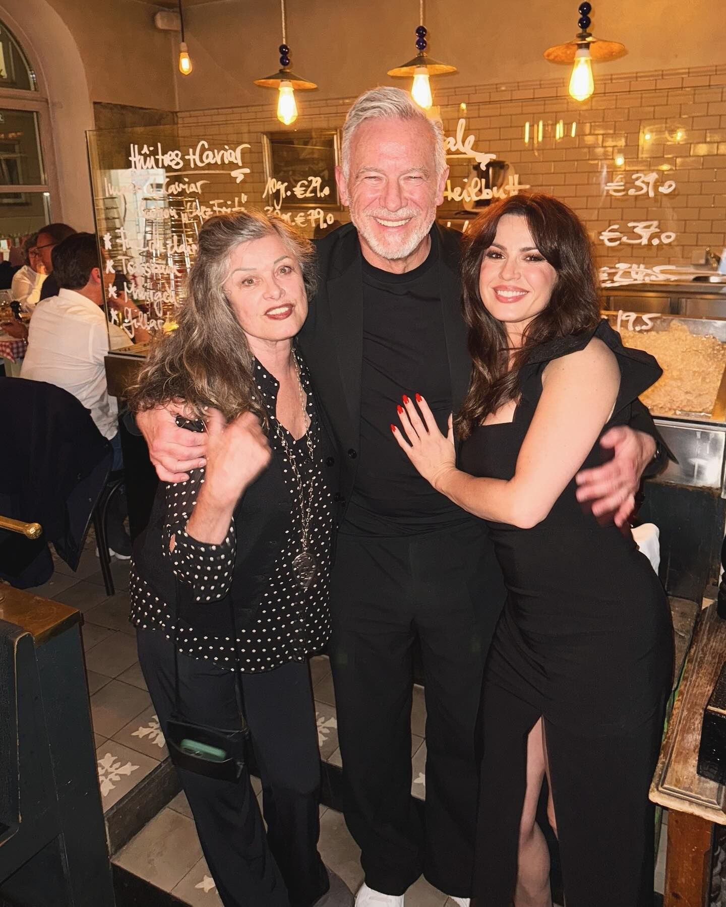 Star-Freundschaften: Uschi Obermaier, Otto Steiner und Natalia Avelon
