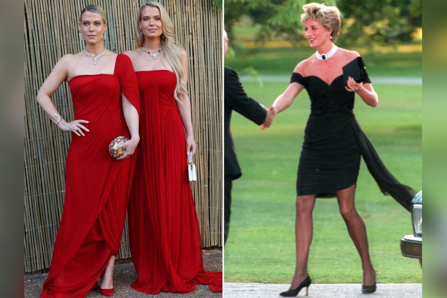 31 Jahre nach Dianas Rachekleid: Ihre Nichten setzen neues Mode-Statement |  GALA.de