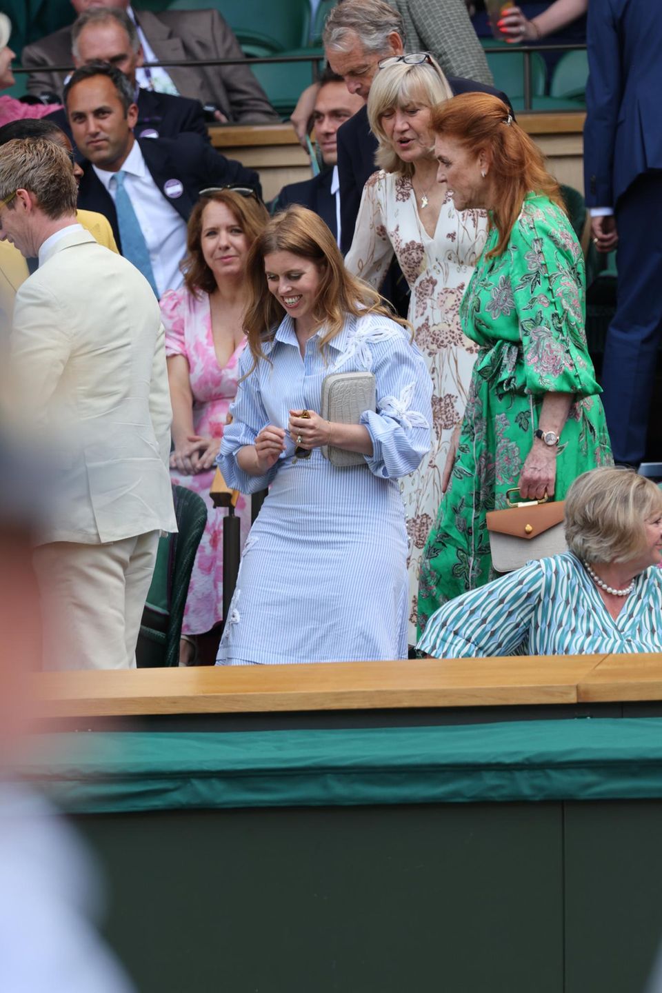 Royals Hollywood Stars So Aufregend Waren Die Wimbledon Looks 2025 Wimbledon 2025 Prinzessin Beatrice Sarah Ferguson
