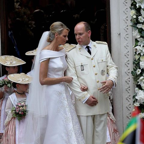 Fürstin Charlène und Fürst Albert 0.6587
