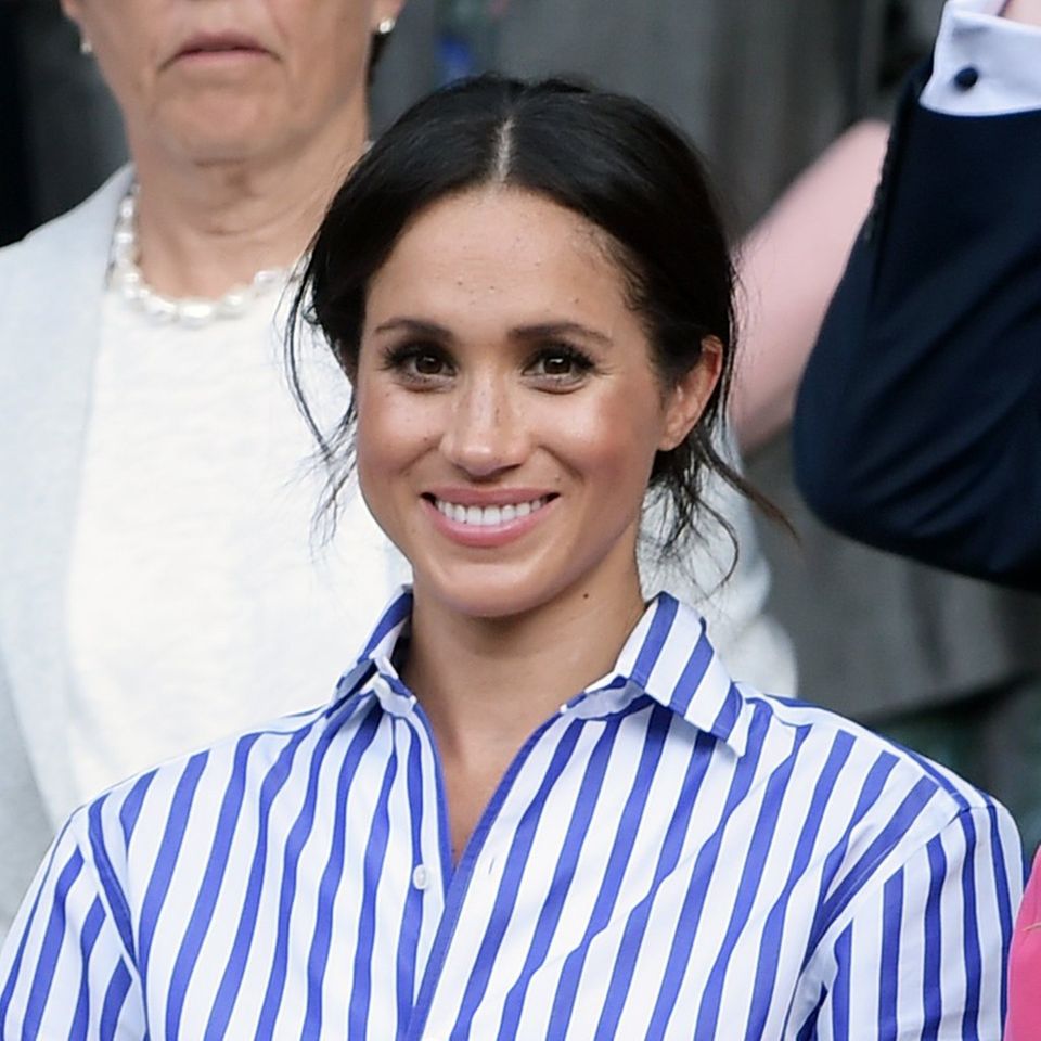 Herzogin Meghan 2018 in Wimbledon.