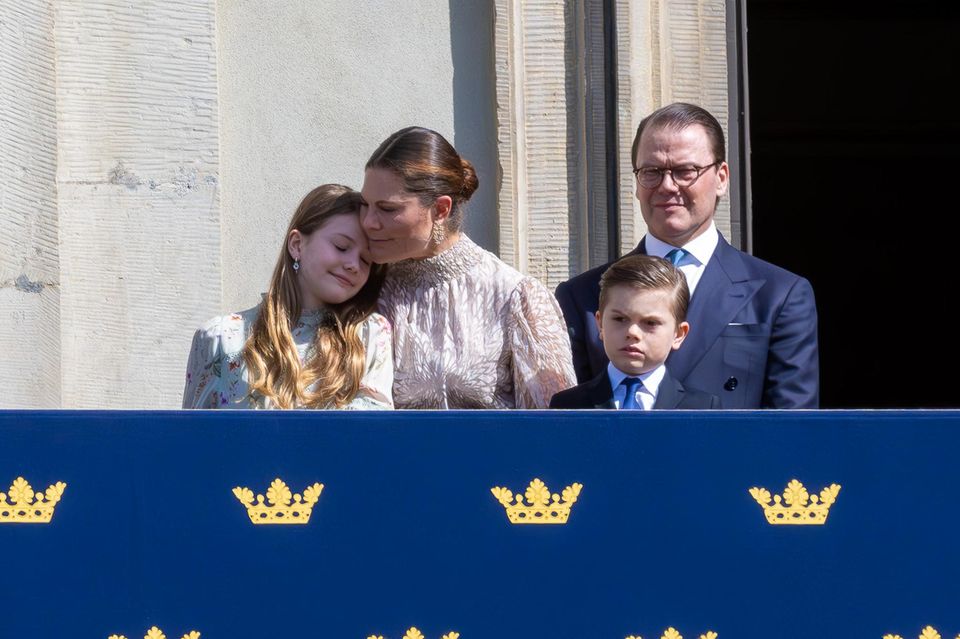 Prinzessin Estelle, Prinzessin Victoria, Prinz Daniel und Prinz Oscar 1.4993
