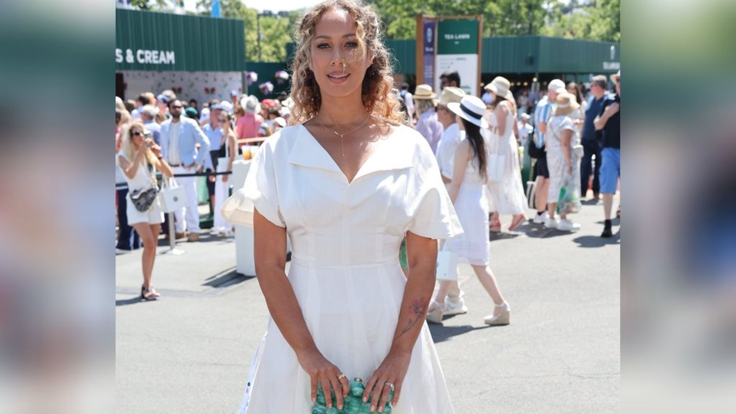 Leona Lewis begeistert in Wimbledon: Strahlende Sängerin im eleganten Weiß