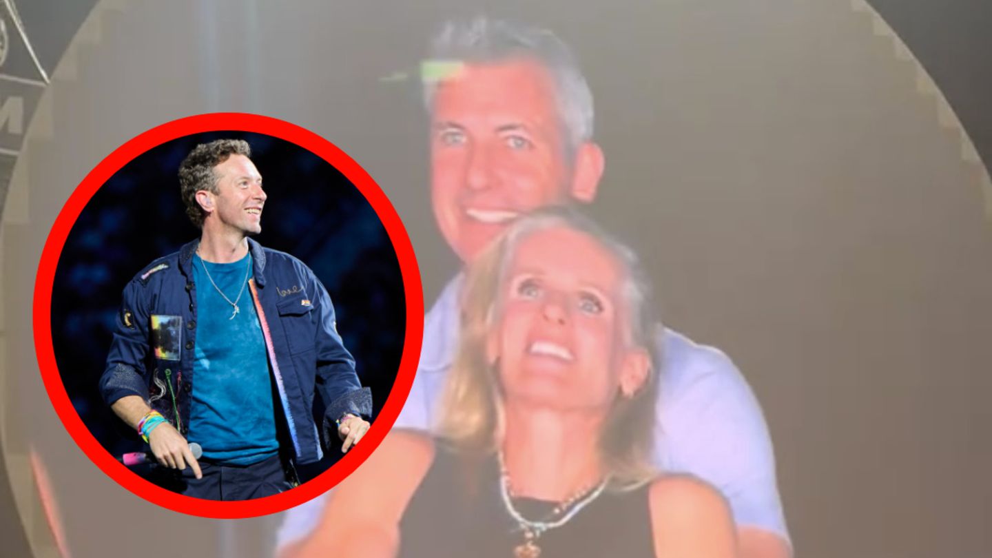 Coldplay-Konzert: Heikles Video geht viral! Kiss-Cam entlarvt Affäre