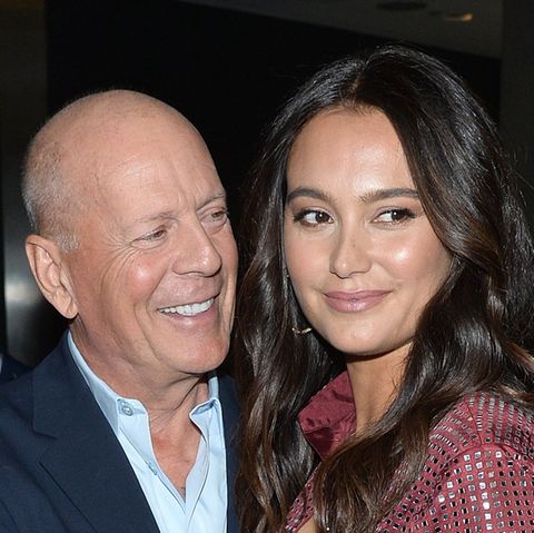 Bruce Willis mit seiner Ehefrau, Emma Heming Willis, im Jahr 2019.