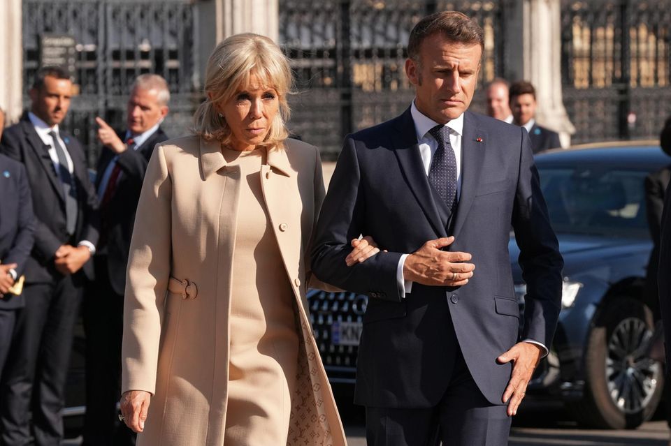 Luxus Brigitte Macron Hochzeit Bild