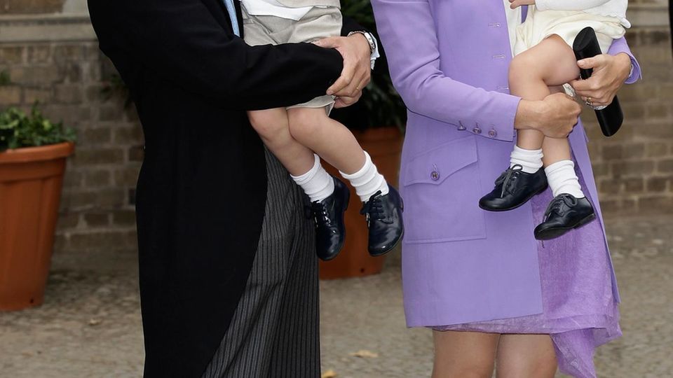 Lord Nicholas Windsor und Lady Nicholas Windsor haben drei Söhne. Albert und Leopold (auf dem Bild) sind mittlerweile im Teenageralter.
