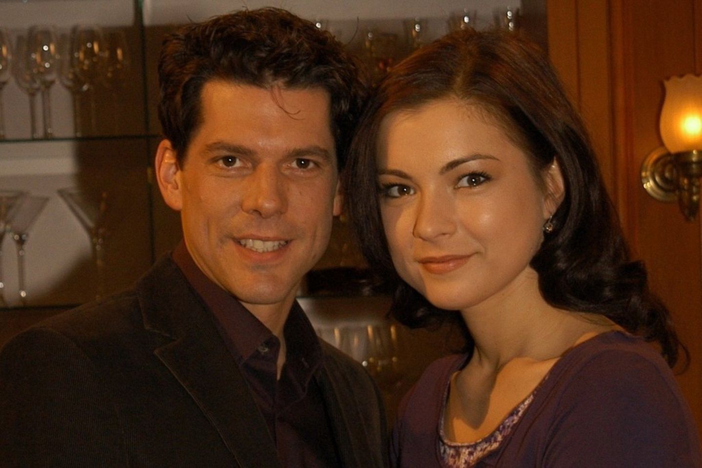 Sie spielten vor 20 Jahren das erste "Sturm der Liebe"-Liebespaar: Gregory B. Waldis und Henriette Richter-Röhl.