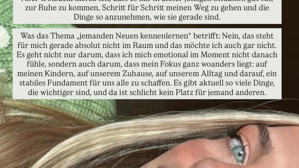 In ihrer Story wird Laura Maria Rypa auf ihr aktuelles Liebesleben angesprochen.