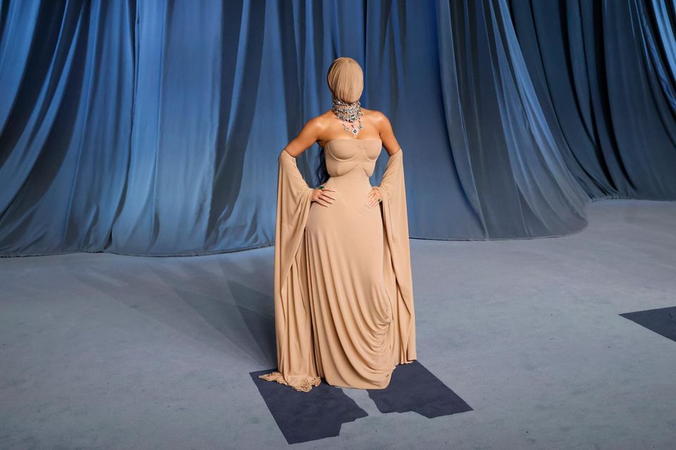 Kim Kardashian bei der Academy Museum Gala.