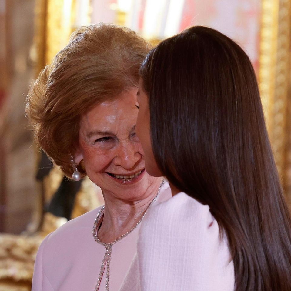 Königin Sofia und Königin Letizia