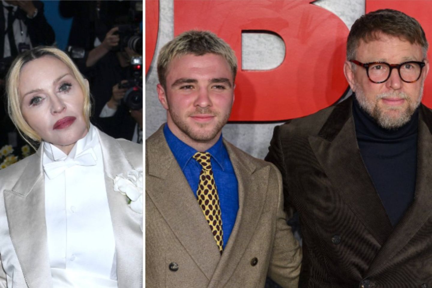 Madonna, Rocco und Guy Ritchie traten gemeinsam in London auf.