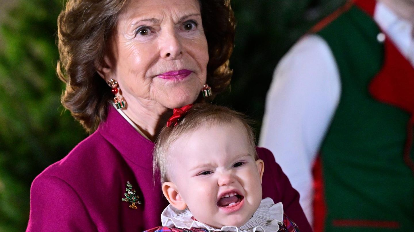 Silvia Ines Prinzessin Ines: Oma Silvia muss trösten! Deshalb flossen beim ...
