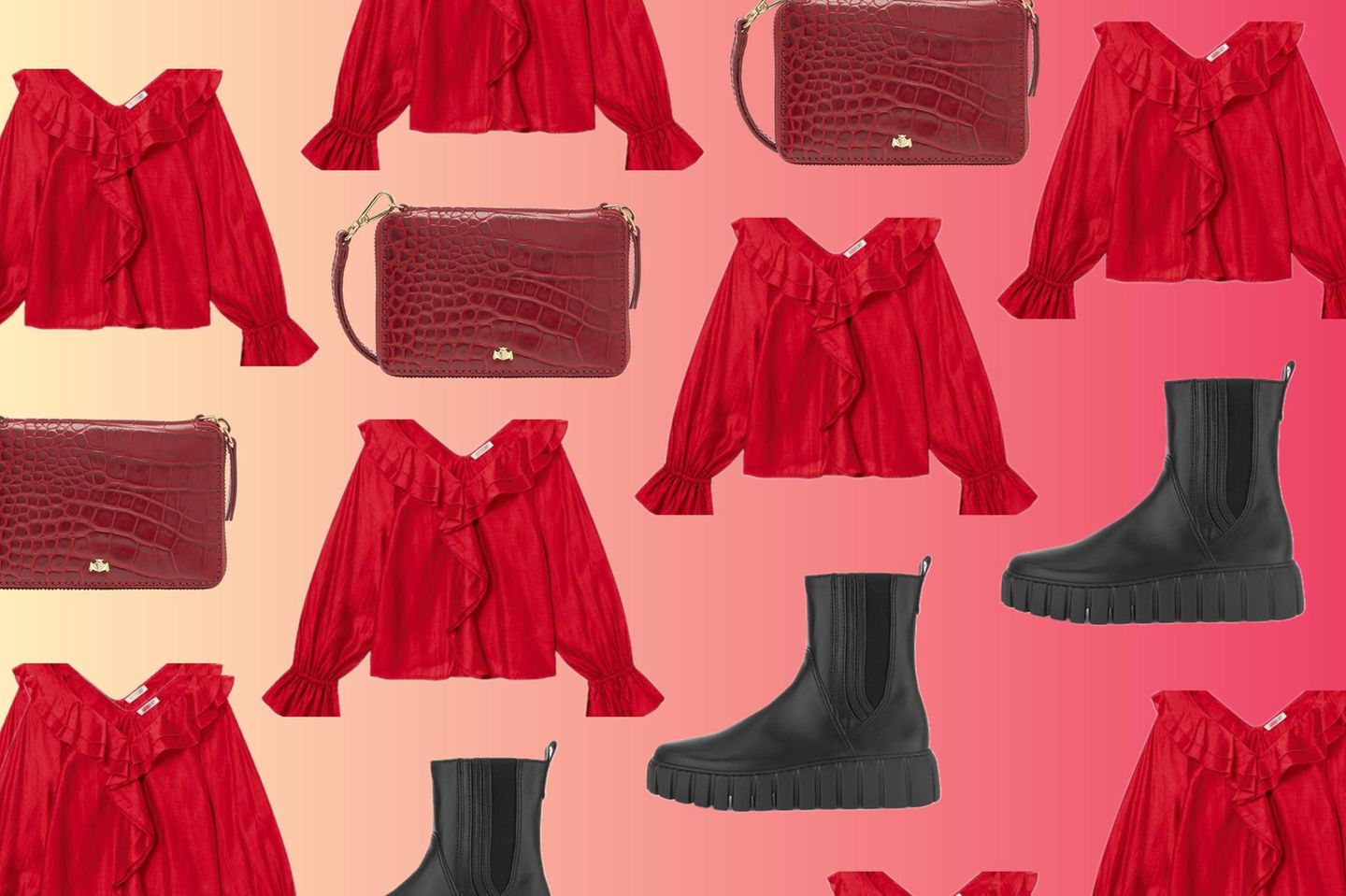 Die GALA-Redakteurinnen präsentieren ihre getesteten Trendstücke.