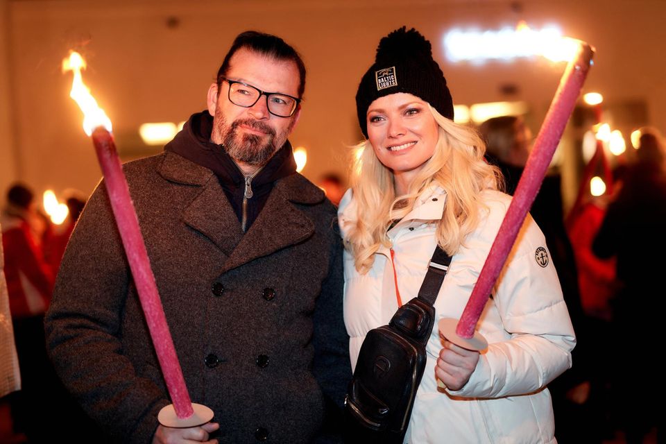 Christian Möstl und Franziska Knuppe