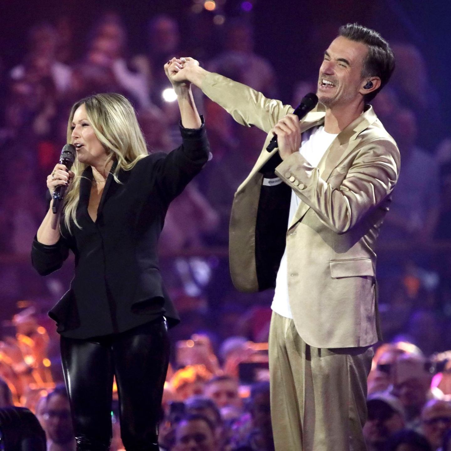 Helene Fischer feiert Comeback! Florian Silbereisen sendet Botschaft an  ihren Mann | GALA.de