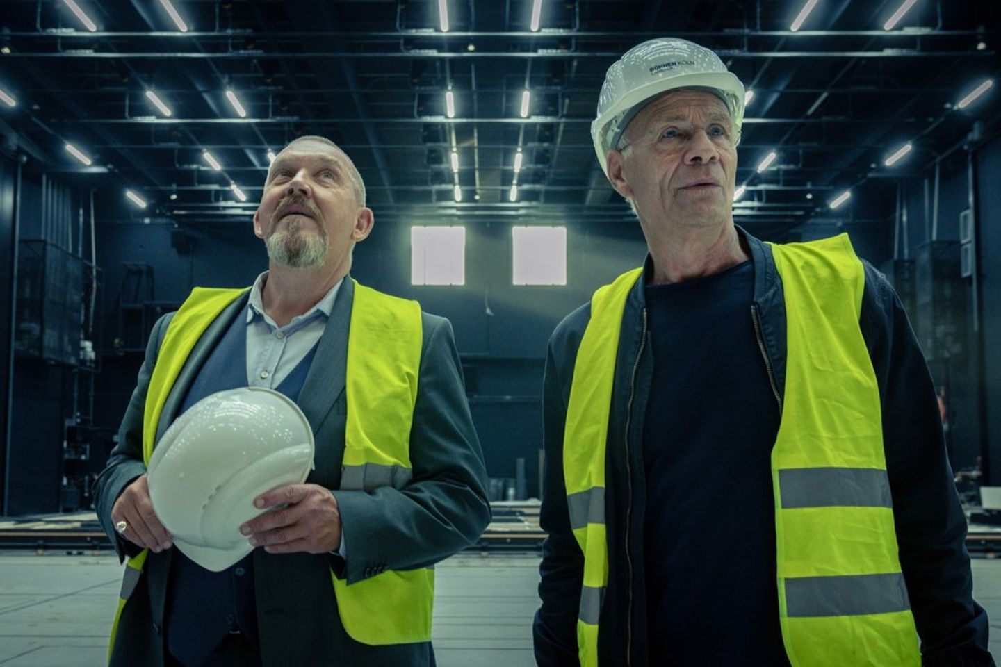 "Tatort: Die Schöpfung": Die Kommissare Freddy Schenk (Dietmar Bär, l.) und Max Ballauf (Klaus J. Behrendt) ermitteln.