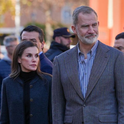 Königin Letizia und König Felipe