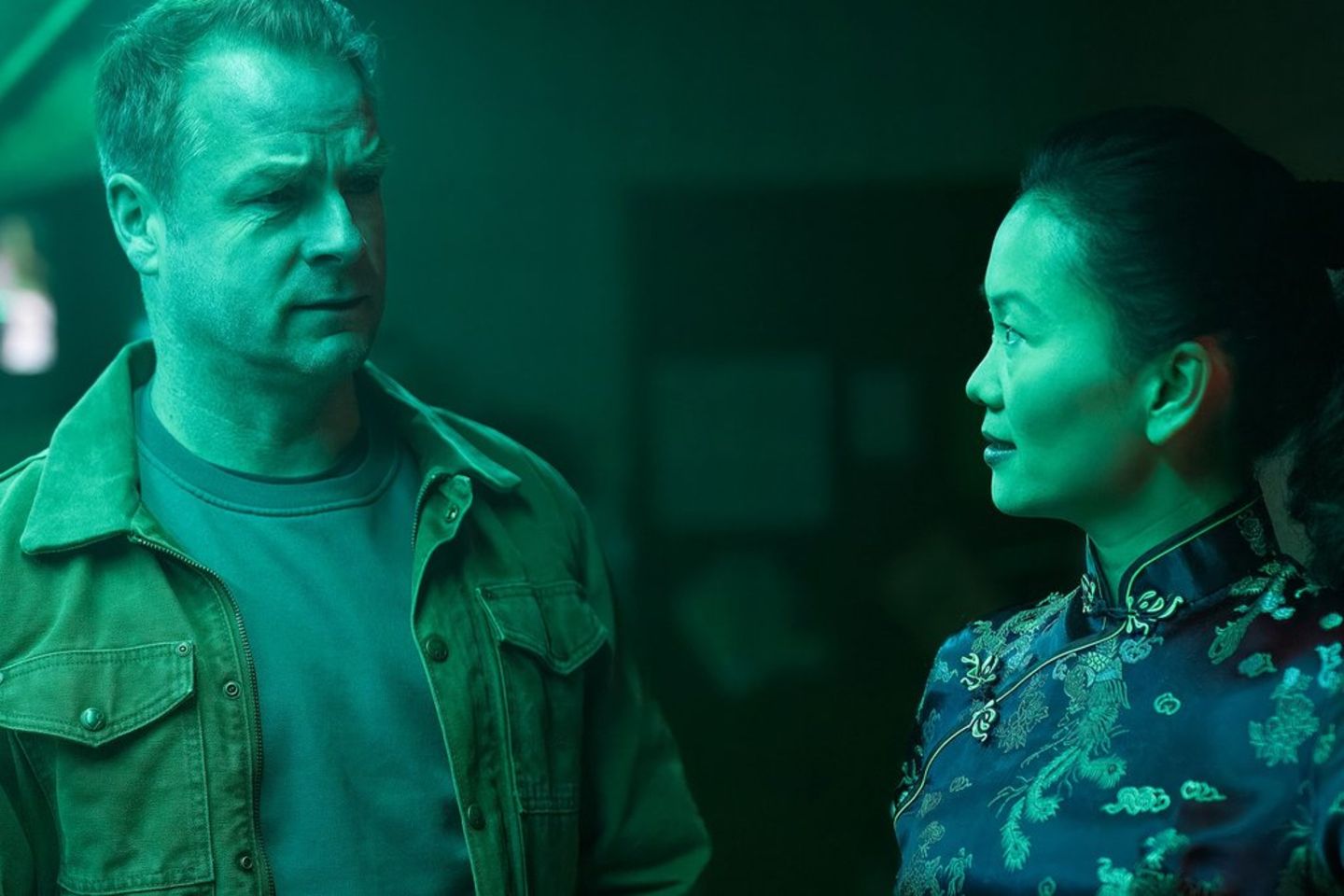 "Nord bei Nordwest: Fette Ente mit Pilzen": Hauke Jacobs (Hinnerk Schönemann, l.) checkt das neue Restaurant "Mandarin" und Mi