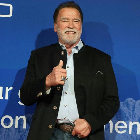 Arnold Schwarzenegger am Donnerstagabend beim