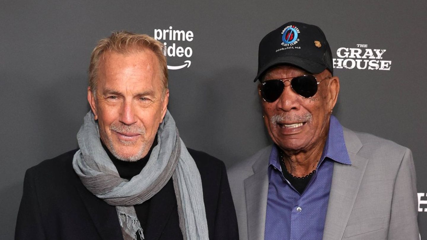Kevin-Costner-und-Morgan-Freeman-Gro-e-Reunion-auf-dem-roten-Teppich