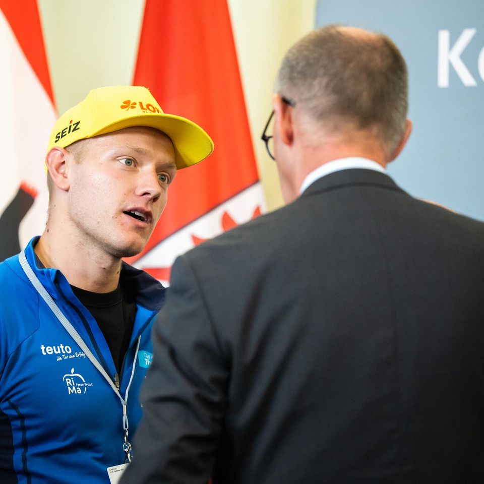 Max Langenhan und Friedrich Merz