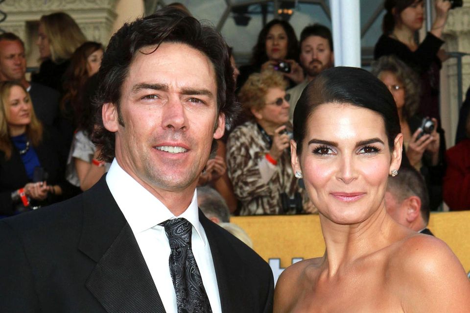 Jason Sehorn und Angie Harmon bei den SAG Awards 2011