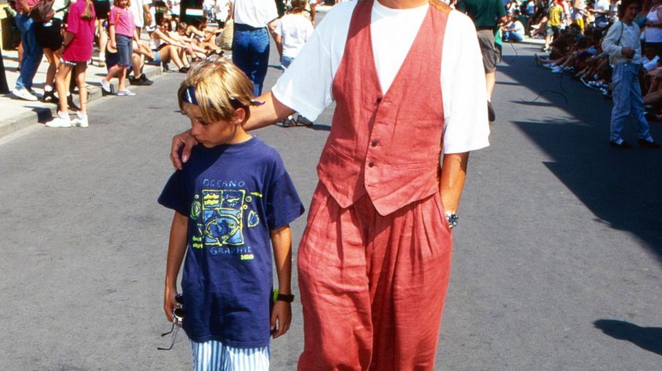 Константин и Марио весной 1996 года.