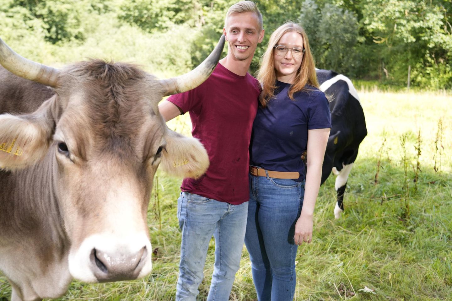 Christopher und Pauline bei "Bauer sucht Frau"