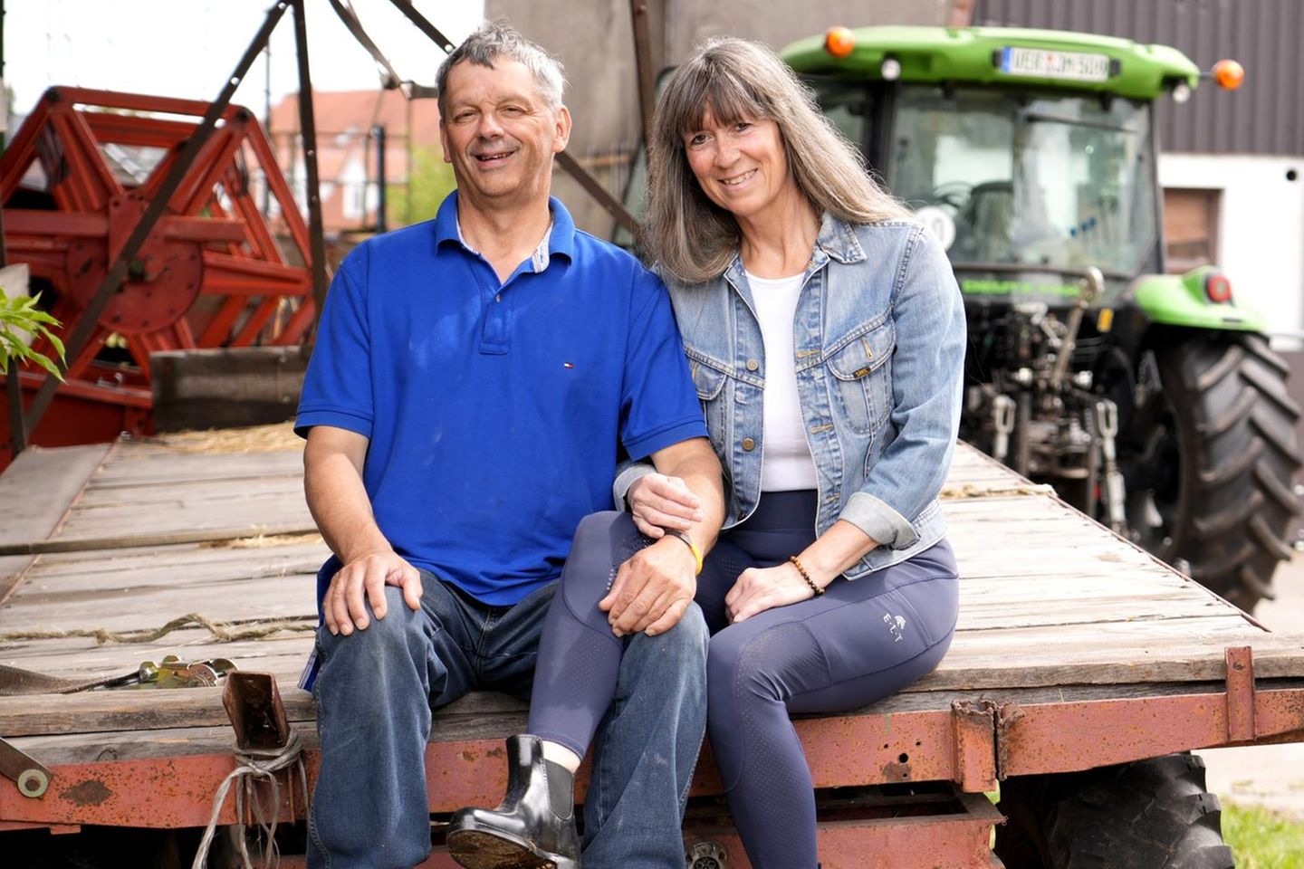 Johann und Katja bei "Bauer sucht Frau"