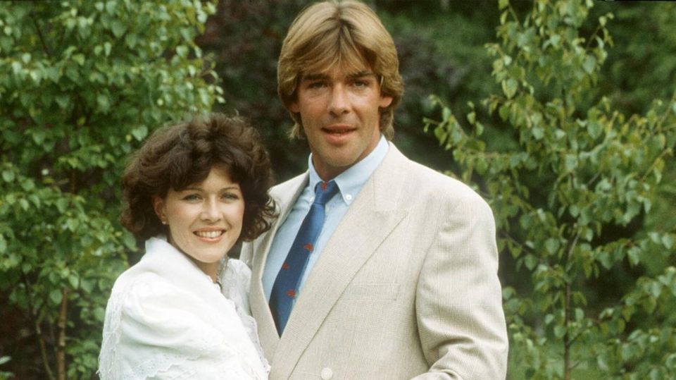 Аня Крузе и Саша Хен в 1986 году в сериале 'Черноморская клиника'