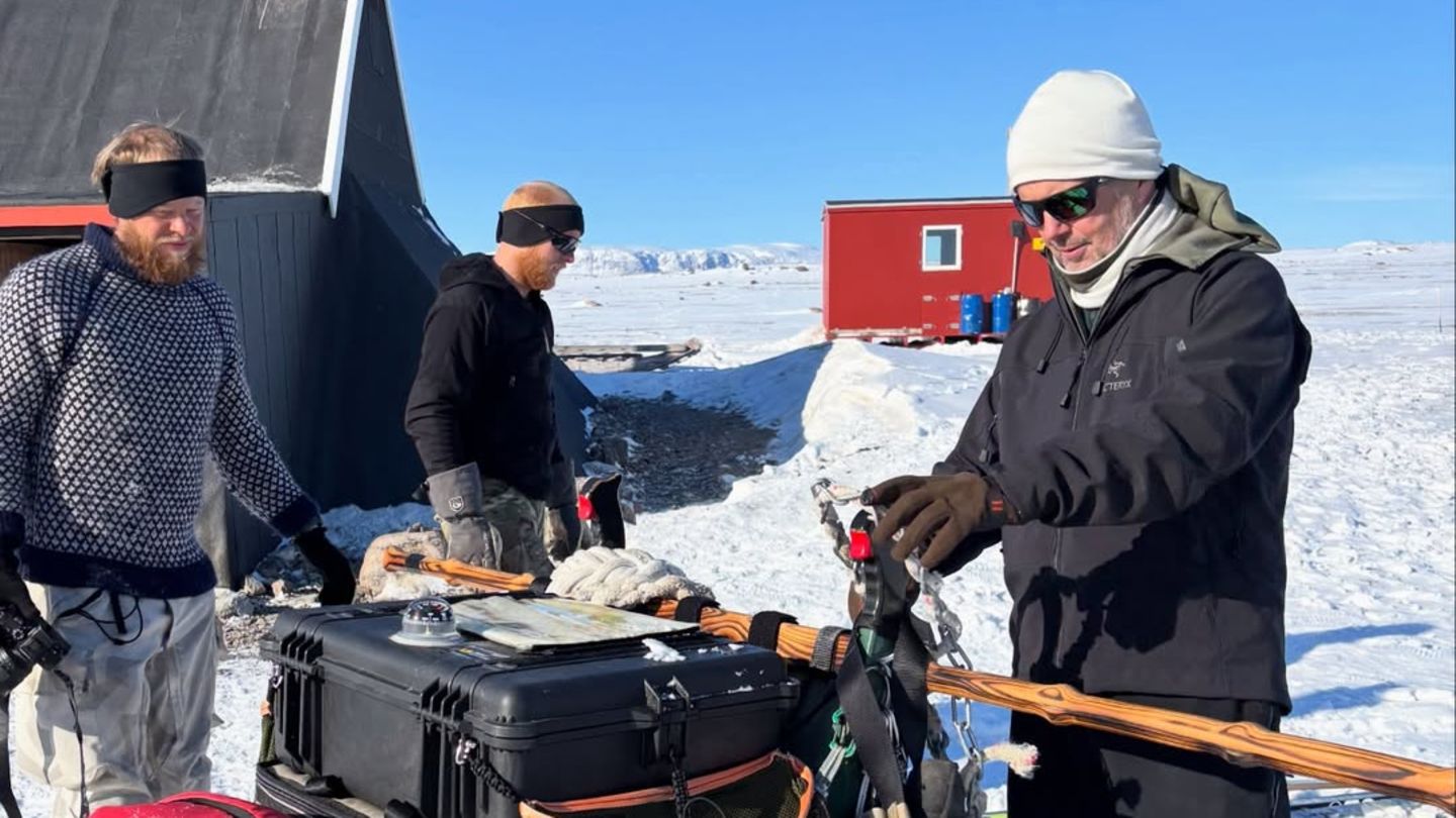 Königliche Schneehasen: Von königlichem Luxus ist hier aber keine Spur!