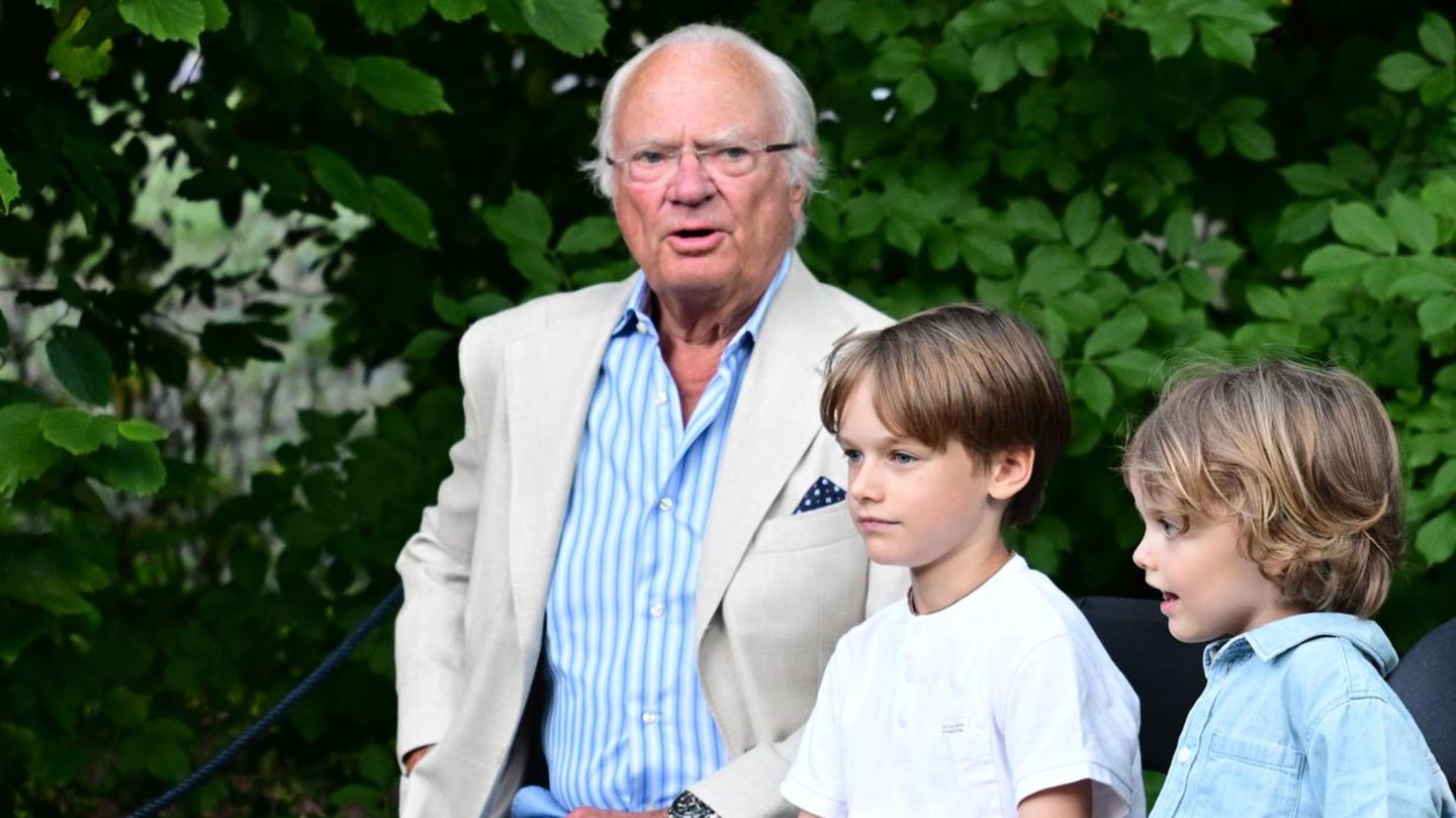 König Carl Gustaf:  König Carl Gustaf sorgt mit Großvater-Aussage für Aufsehen