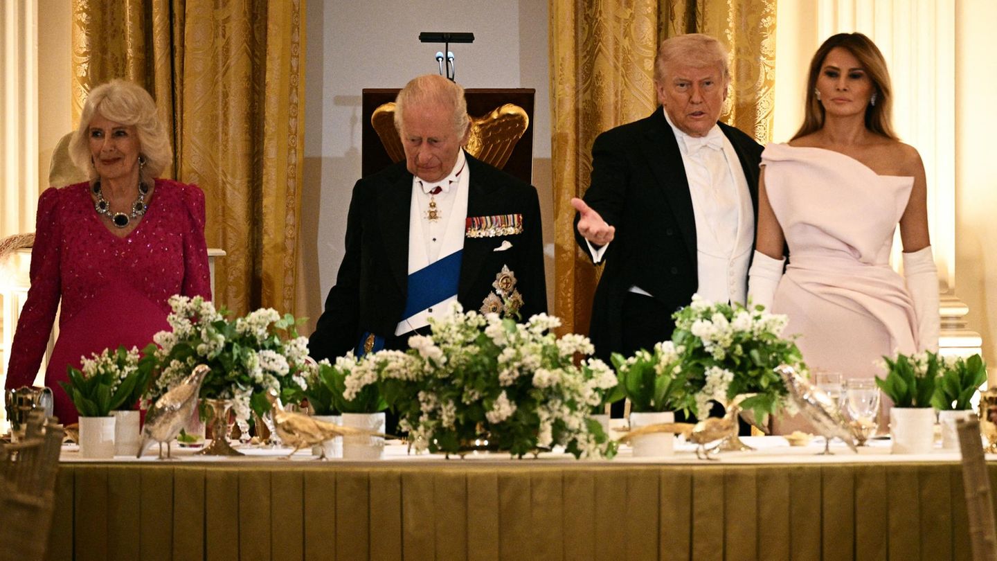 Melania Trump: Clever! Melania Trump ließ Wohlfühl-Menü für König Charles servieren