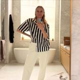 Auf diese Heels wäre Aschenputtel bestimmt neidisch! Bequemer als ihre eigenen Glas-Schuhe sind die hohen Hacken von Diane Kruger sicherlich nicht, dafür macht das transparente XL-Plateau und der unendlich hohe Absatz auf dem Spiegelselfie der Schauspielerin optisch einiges her. "Hört mal, ich wünschte, ich wäre auch größer …", schreibt sie zu dem Instagram-Schnappschuss. Mission stylisch erfüllt!