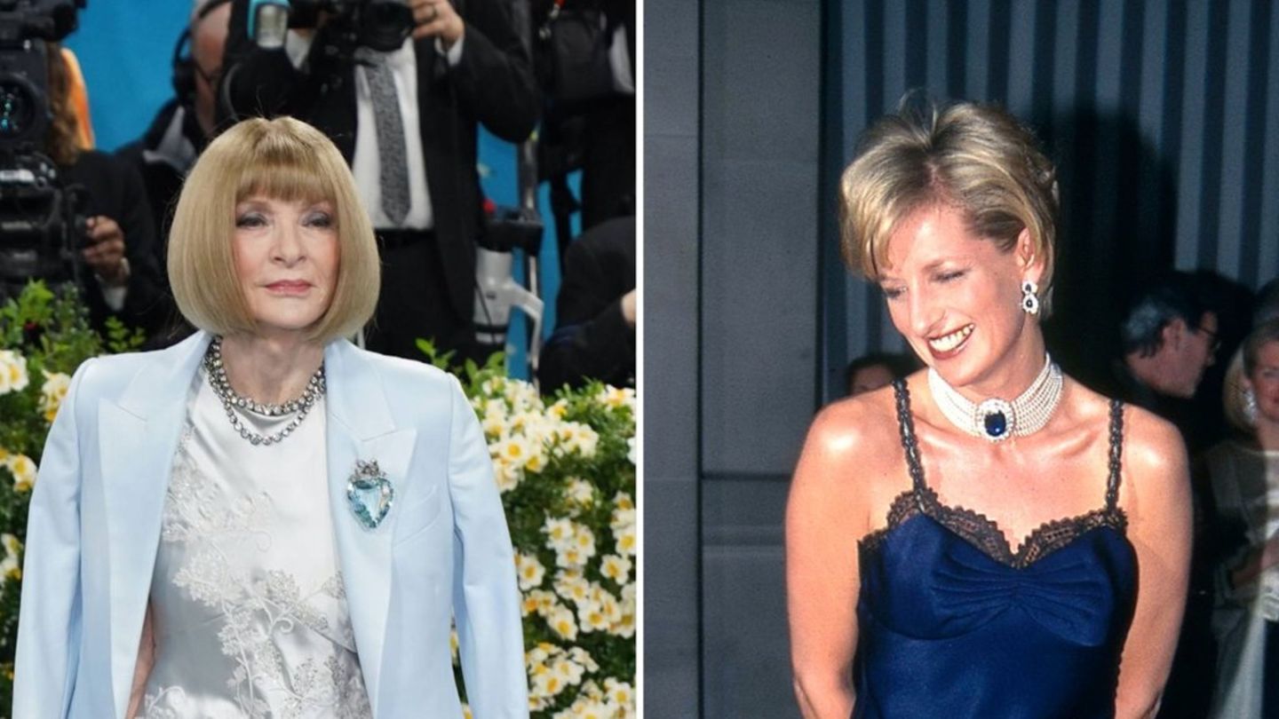 Prinzessin Diana bei der Met Gala: So inspirierte sie Anna Wintour