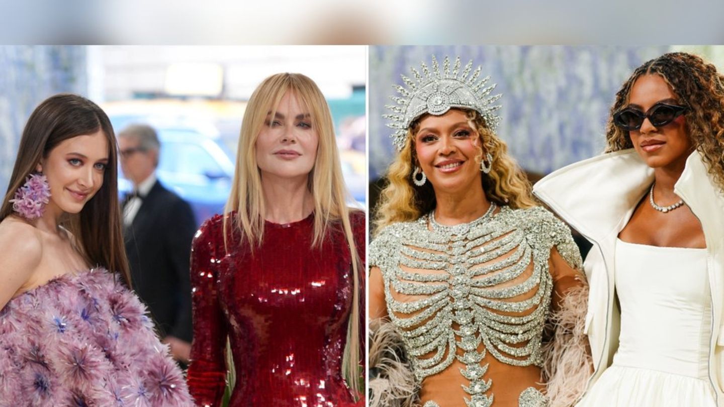 Nicole Kidman und Beyoncé: Met-Premiere für ihre Töchter