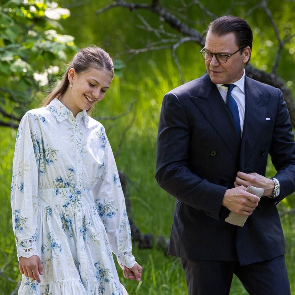 Prinz Daniel und Prinzessin Estelle