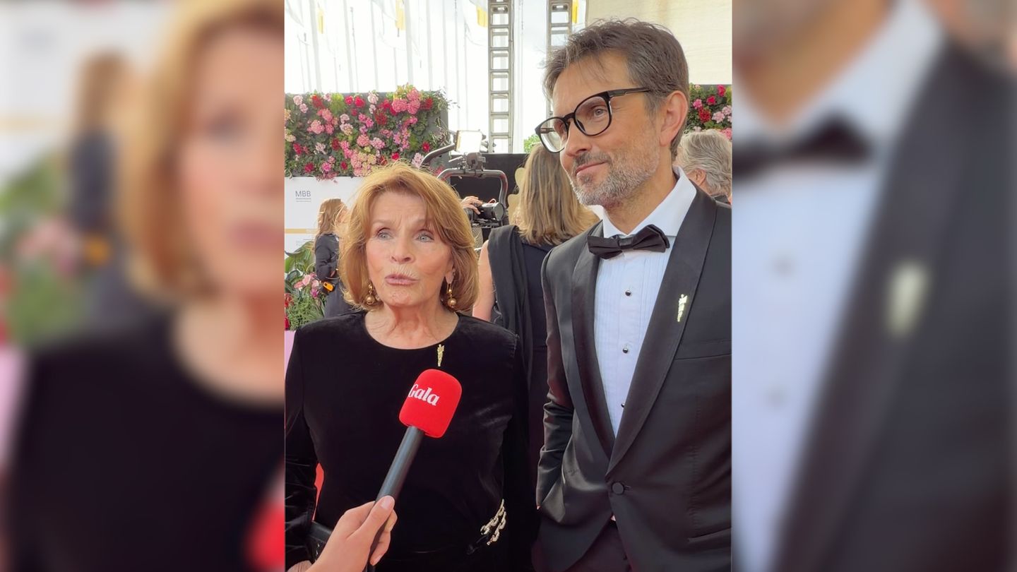Senta Berger mit Simon Verhoeven
