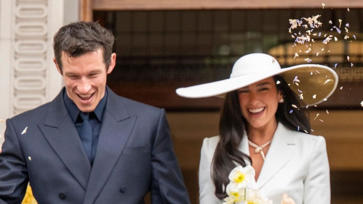 Dua Lipa und Callum Turner: Sie teilt erste Fotos ihrer Hochzeit