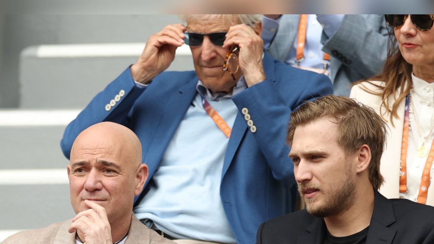 Andre Agassi und Sohn Jaden: Tennis-Ausflug zum Zverev-Match